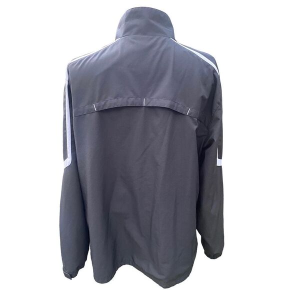 Adidas Men’s Performance All Weather Zip Front Jacket Size XXL Black - Picture 2 of 9